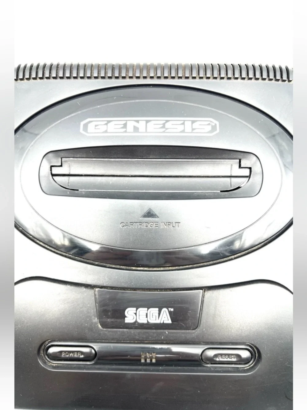 Vintage Sega Genesis Console with Controller